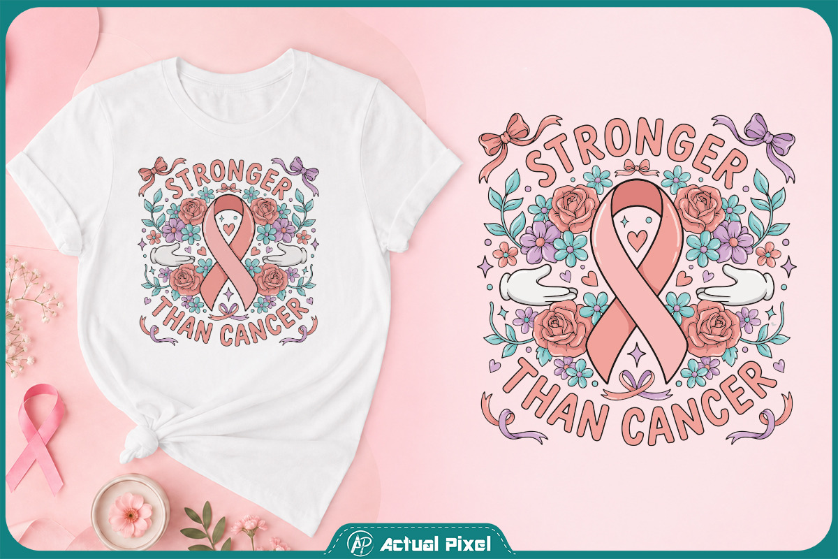 Breast Cancer Awareness Quotes Set, a Healthcare Illustration by Actual Pixel (Photo 10 of 12)