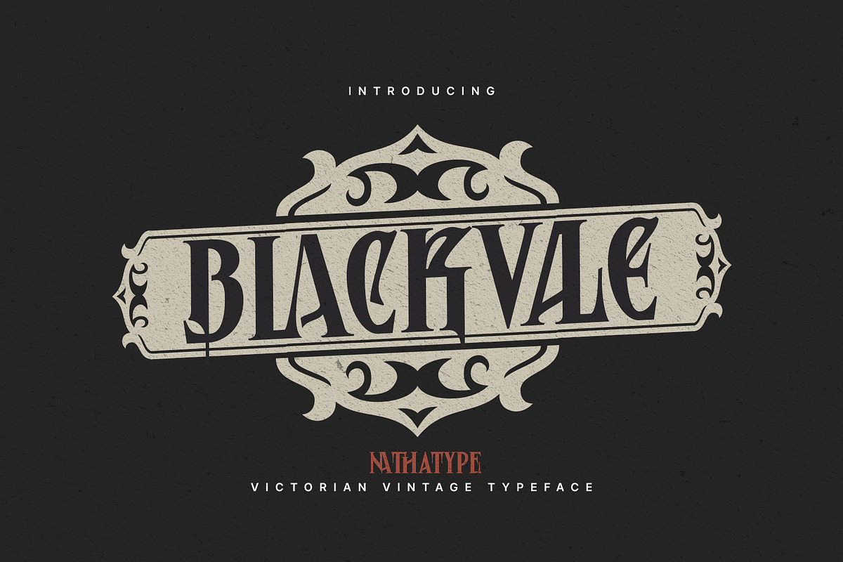 Blackvale, a Symbol Font by Nathatype (Photo 1 of 15)