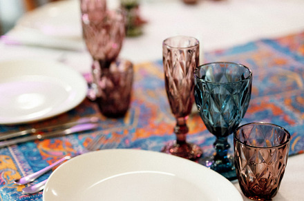 decoration of the banquet hall in colors of the Maracan style, a Holiday Photo by Weddings, People, Travel