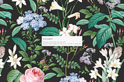 Botanical Nature English Pattern, a Pattern Graphic by likorbut (Thumbnail 2 of 10)