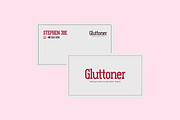 Gluttoner Inktrap | Vintage & Bold, a Serif Font by Lettertype Studio (Thumbnail 8 of 15)