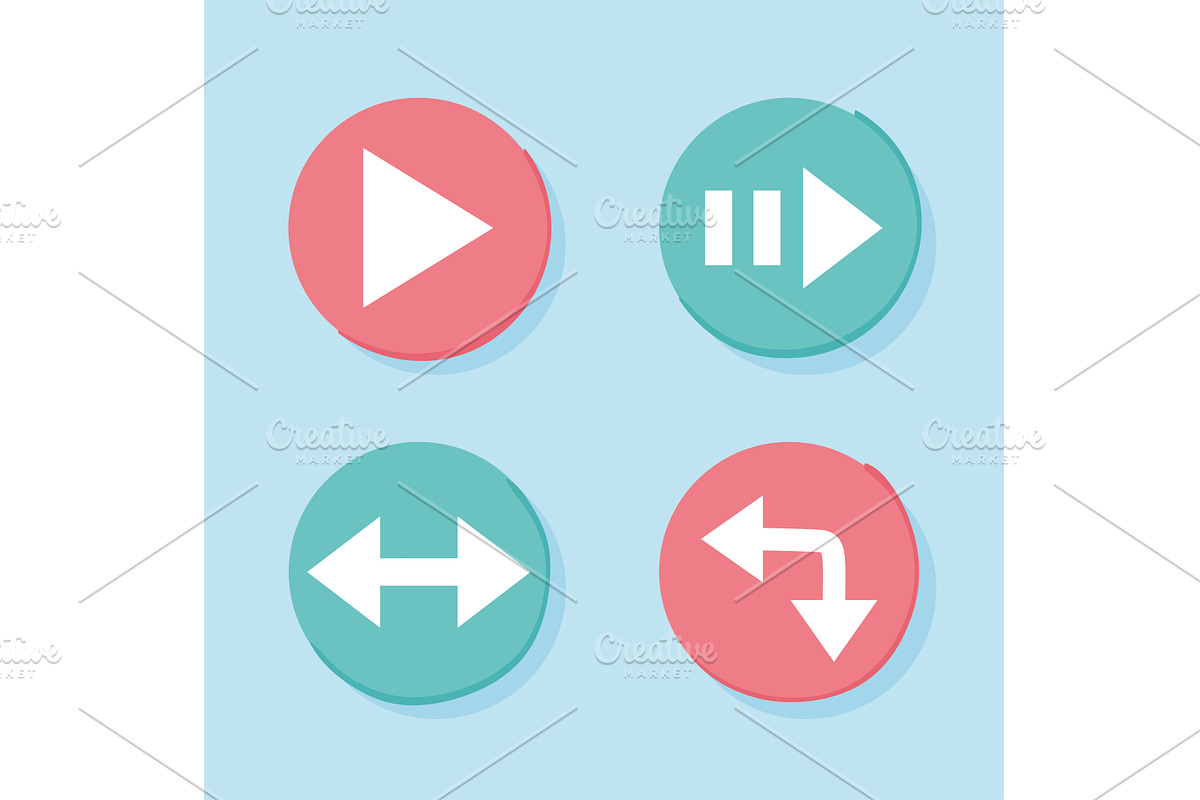 set of arrows, an Object Illustration by studiogstock