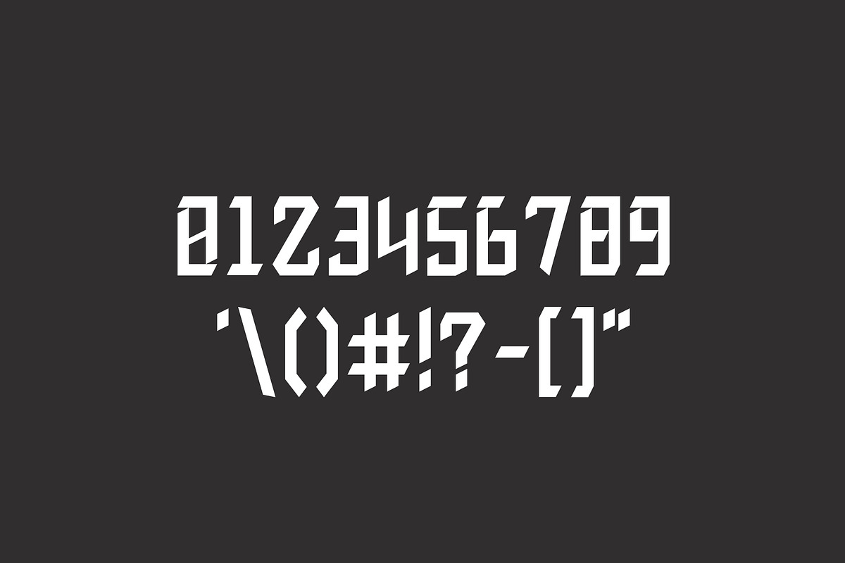 The Gothic Font preview 4