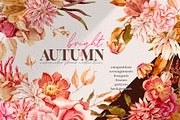 Bright Autumn Watercolor Clipart, an Illustration by Julia M. Watercolor (Thumbnail 1 of 12)