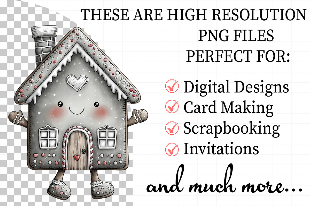 Whimsical Christmas Clipart, an Illustration by Daily.Designs (Photo 2 of 5)