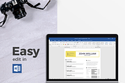 Vol.59 Resume & CV Template, a Resume Template by Hito Graphic (Thumbnail 6 of 8)