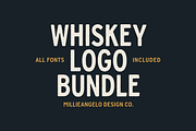 Whiskey Logo Bundle + Fonts, a Branding & Logo Template by Millieangelo (Thumbnail 1 of 5)