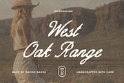 West Oak Range - Font Duo, a Script Font by Davide Bassu (Thumbnail 1 of 9)