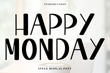 Happy Monday