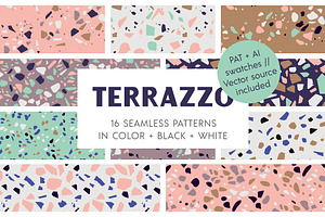 Terrazzo Seamless Patterns