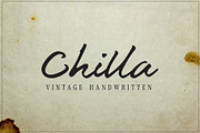 Chilla, a Handwritten Font by Muhammad Hastian (Thumbnail 1 of 9)