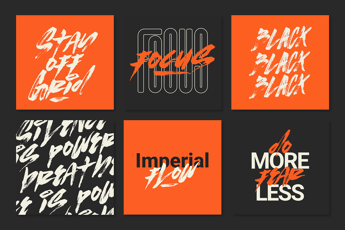 Fake Plastic | Handpainted Brush, a Handwritten Font by Ardana Creative (Photo 7 of 14)