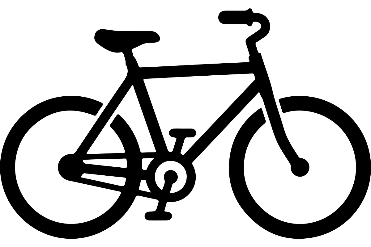 Bicycle Silhouette Vector Set, a Transportation Illustration by balal (Photo 6 of 13)