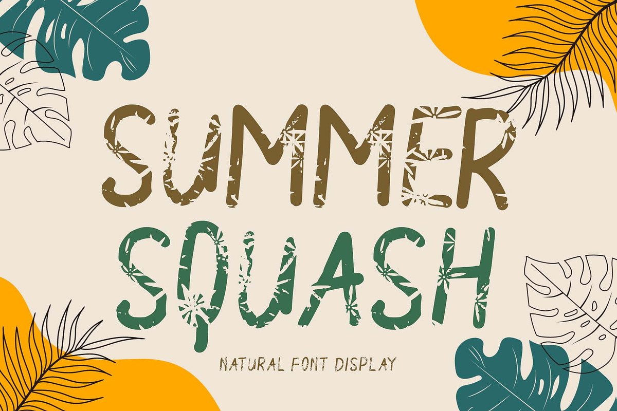 Summer Squash, a Handwritten Font by Yoga Letter (Photo 1 of 6)