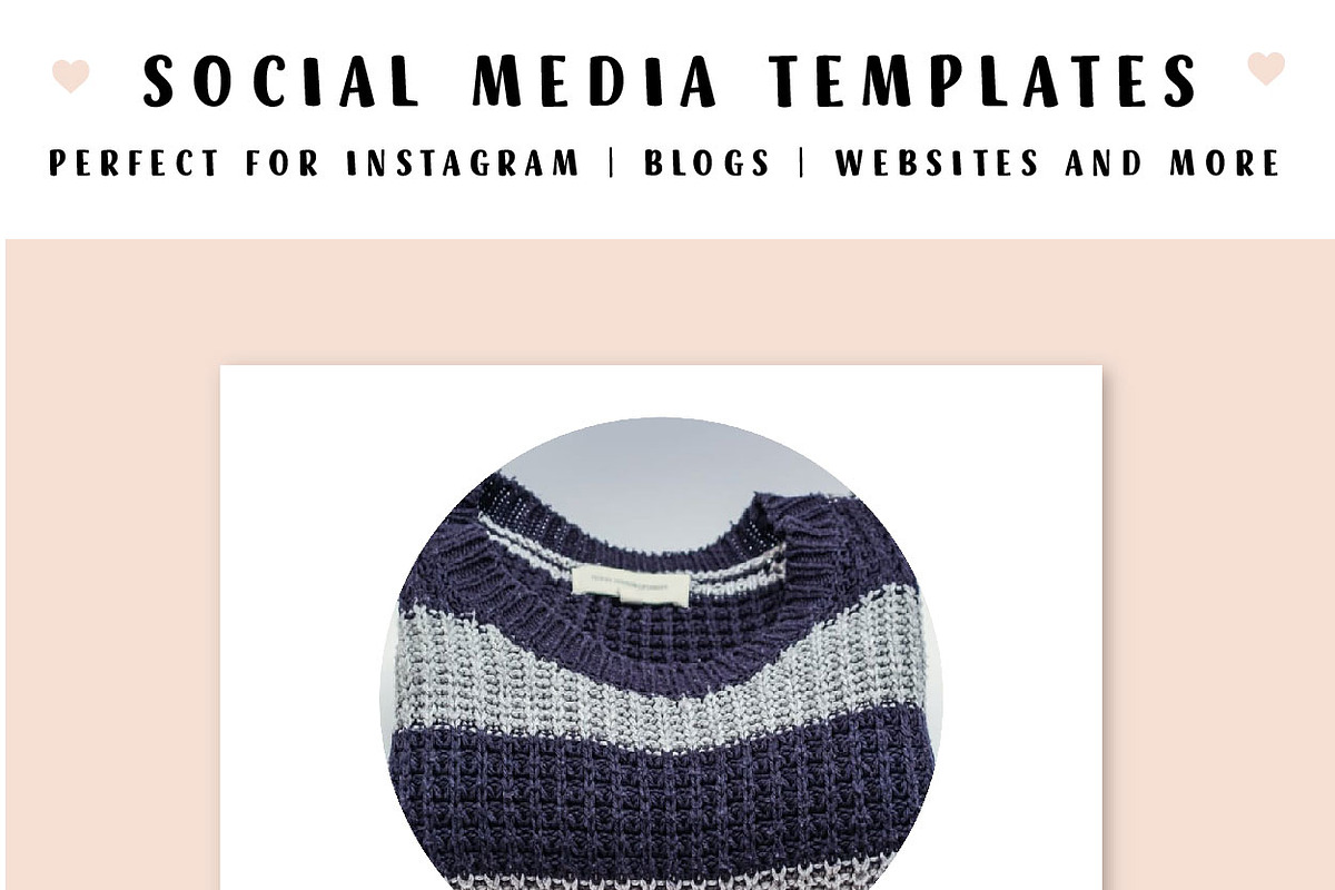 Instagram Templates., a Templates & Theme by ConfettiBears (Photo 3 of 5)