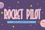 Rocket Pilot, a Handwritten Font by Forberas Club (Thumbnail 1 of 7)