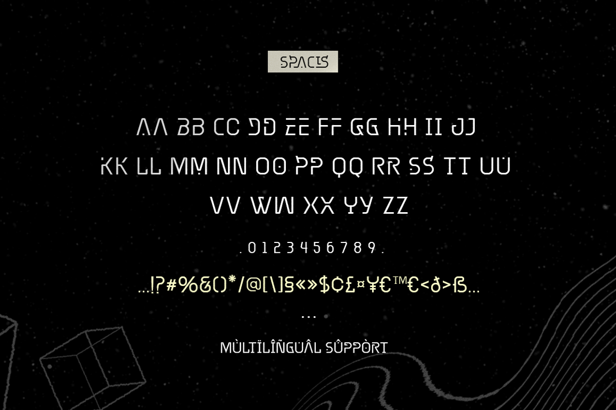 Spacis - Futuristic Font, a Sans Serif Font by Grontype (Photo 9 of 10)
