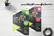 Fitness Trainer Flyer Templates, a Flyer Template by Creativpixl (Thumbnail 8 of 8)