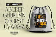 Warior Bomber Typeface, a Serif Font by alit design (Thumbnail 13 of 20)