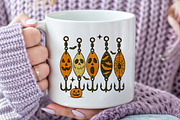 Fishing Halloween Png, an Illustration by Craft Nest (Thumbnail 4 of 6)