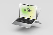 High Quality Laptop Mockup, a Mac Mockup by Ataku Design (Thumbnail 10 of 11)