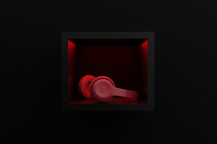 Headphones in the frame, a Technology Photo by BOKEHSTOCK