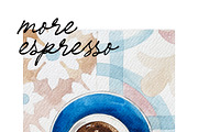 Watercoclor - Coffee, a Decorative Illustration by bylin_illustration (Thumbnail 3 of 3)