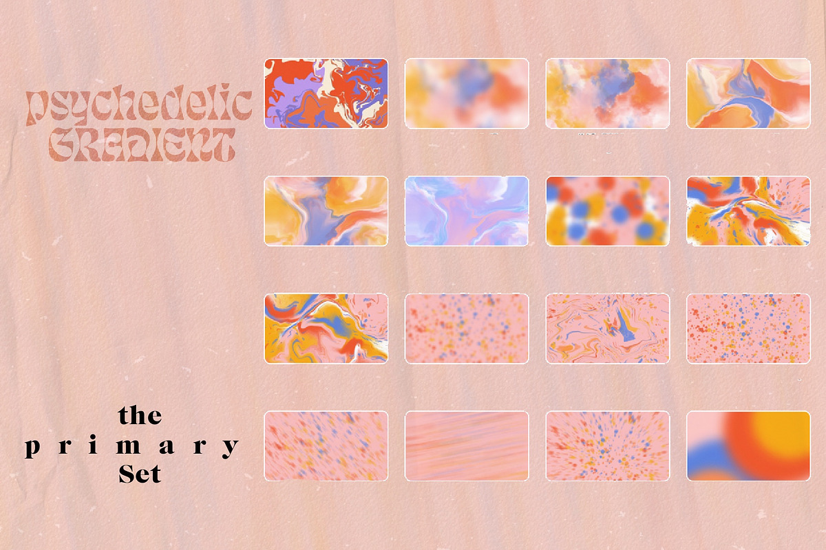 Psychedelic Gradient - 70s design, a Gradient Add-On by Dear Darling Design (Photo 12 of 15)