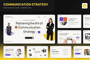 Communication Strategy Presentation, a Presentation Template by Annora Studio (Thumbnail 1 of 7)