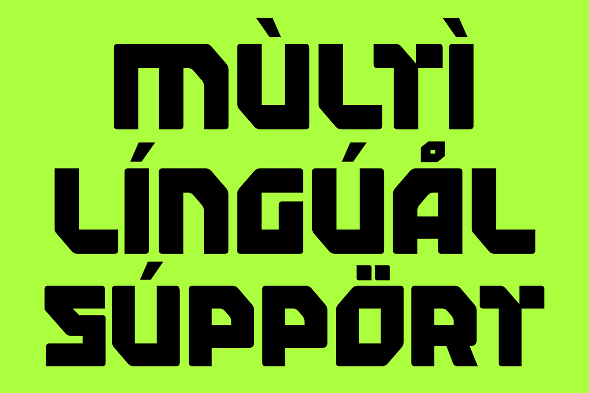 Vyke - Bold Modern Futuristic Font, a Sans Serif Font by Pekotype (Photo 5 of 15)