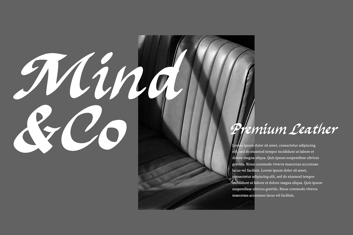Julian Lucas Display Font, a Blackletter Font by RantautypeStudio (Photo 7 of 15)