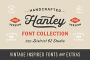 Hanley Pro Font Collection, a Script Font by DISTRICT 62 STUDIO (Thumbnail 1 of 17)