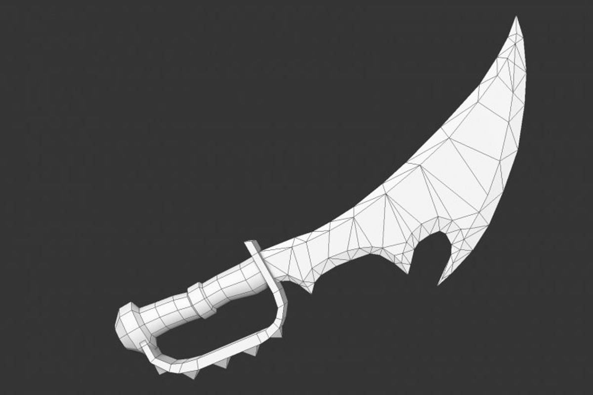 Fantasy Melee Weapons Collection, an Object 3D Model by GamePoly (Photo 40 of 44)