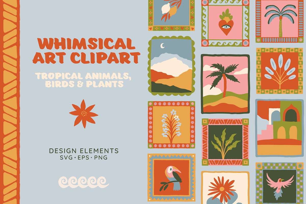 Whimsical art clipart, vector design, an Object Graphic by venimo (Photo 1 of 10)