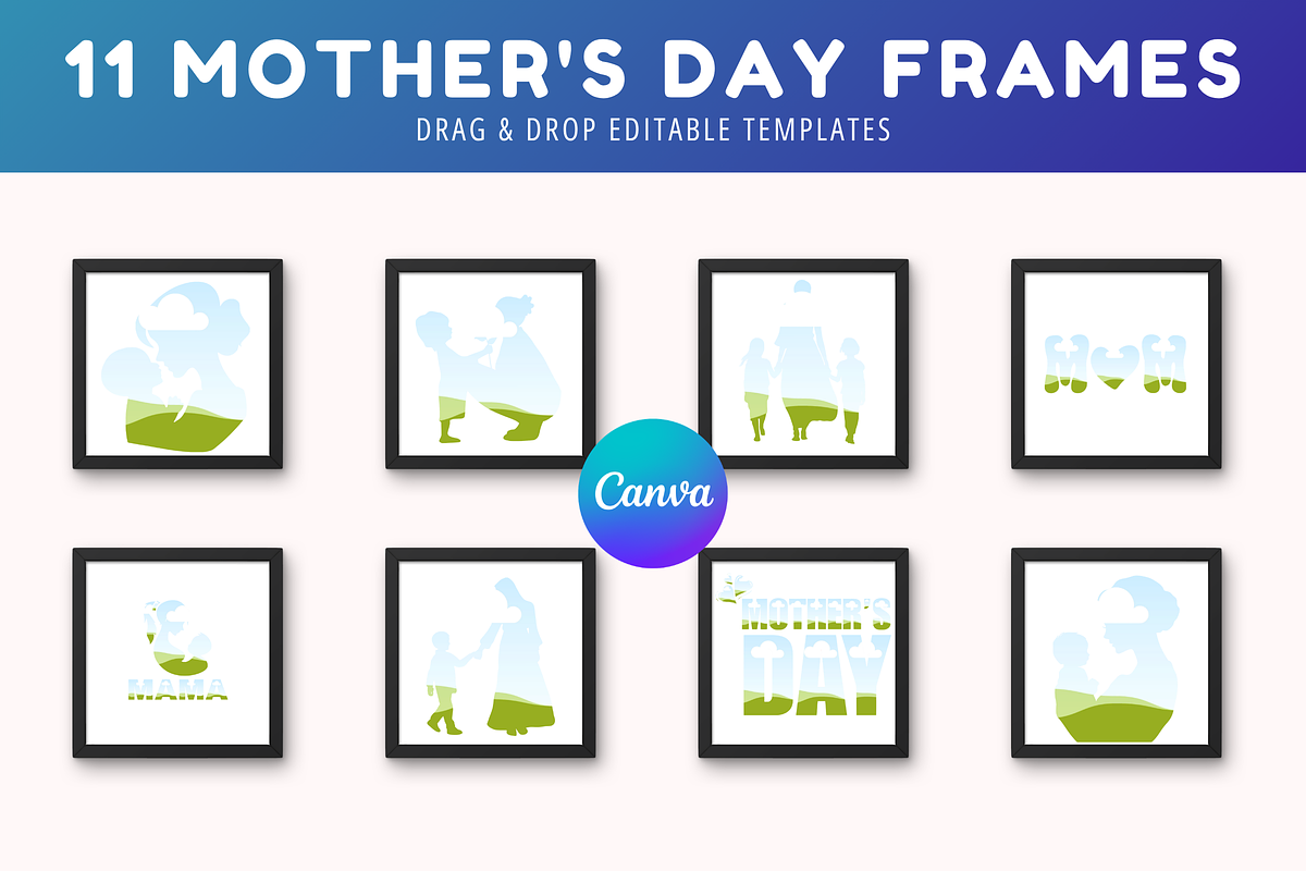 Mothers Day Photo Frame Canva, a Poster Template by Snapybiz (Photo 7 of 12)