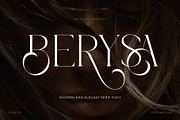 Berysa Medern End Eleganc Serif, a Serif Font by GridlineType (Thumbnail 1 of 8)