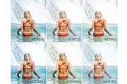 Blonde hair Lightroom mobile presets, an Action Add-On by GDR Design (Thumbnail 5 of 6)