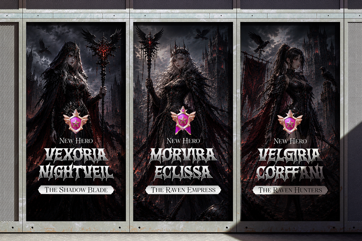 Deamagr - Gothic Fantasy Game Font, a Blackletter Font by Typia Nesia (Photo 8 of 13)