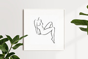 Body & Soul. Female Figure Line Art, a Healthcare Illustration by mejorana (Thumbnail 10 of 12)