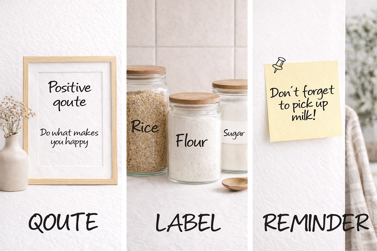Write Mood is a natural handwritten, a Handwritten Font by cocodesign (Photo 4 of 6)
