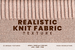 Realistic Knit Fabric Textures, a Texture Graphic by Ary_ngeblur