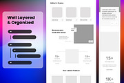 Pet Grooming Wireframe Website, a Wireframe Template by INSPR STD (Thumbnail 3 of 4)