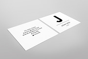 The Small Initial - Business Card, a Business Card Template by xxDeadPixels (Thumbnail 5 of 5)
