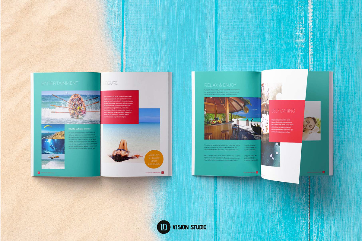 Travel Template Canva InDesign, a Brochure Template by ID Vision Studio (Photo 4 of 16)