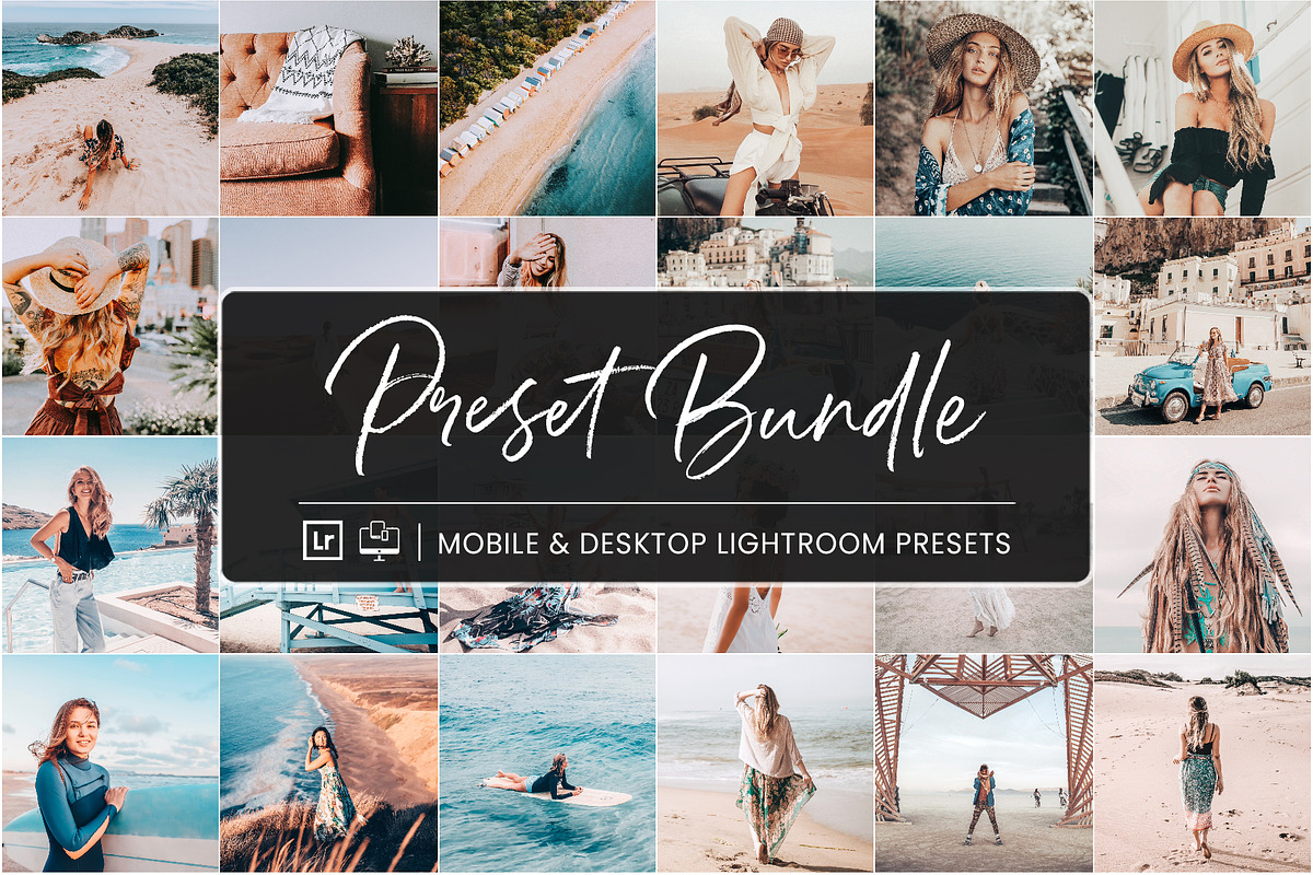 LIGHTROOM PRESET BUNDLE, an Action Add-On by Nes Design Co (Photo 1 of 12)