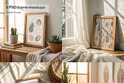 Natural Sunlight 8 Boho PSD Frames, an Advertising Mockup by Mock It Up (Thumbnail 2 of 6)