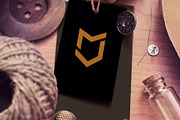 MJ Monogram Logo Templates, a Branding & Logo Template by kidzdsgn (Thumbnail 3 of 5)
