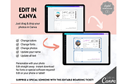 EDITABLE Boarding Pass Template, a Templates & Theme by Templatables (Thumbnail 6 of 8)