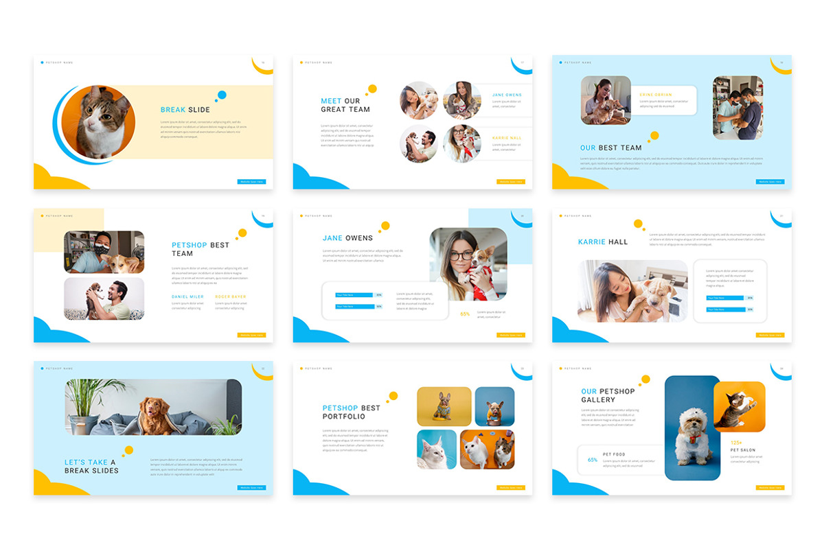 Petroom Petshop Powerpoint Template, a Presentation Template by Design Persona (Photo 4 of 4)