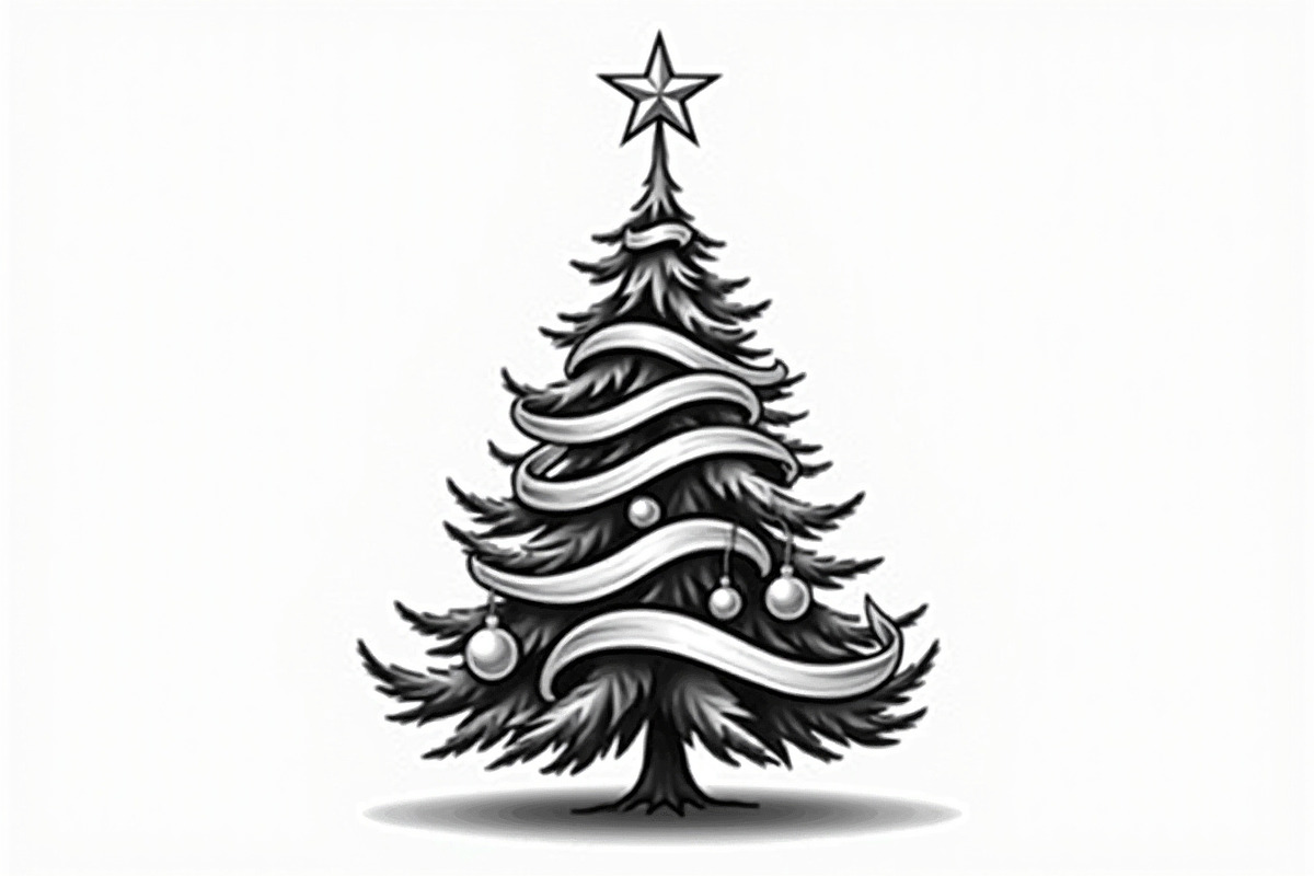 Holiday Window Christmas Tree Bundle, an Illustration by Amazin_art (Photo 16 of 21)